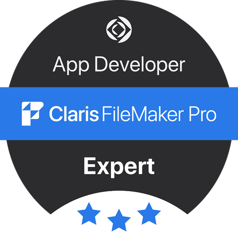 App Developer for Claris FileMaker Pro Expert App Developer for Claris FileMaker Pro Expert